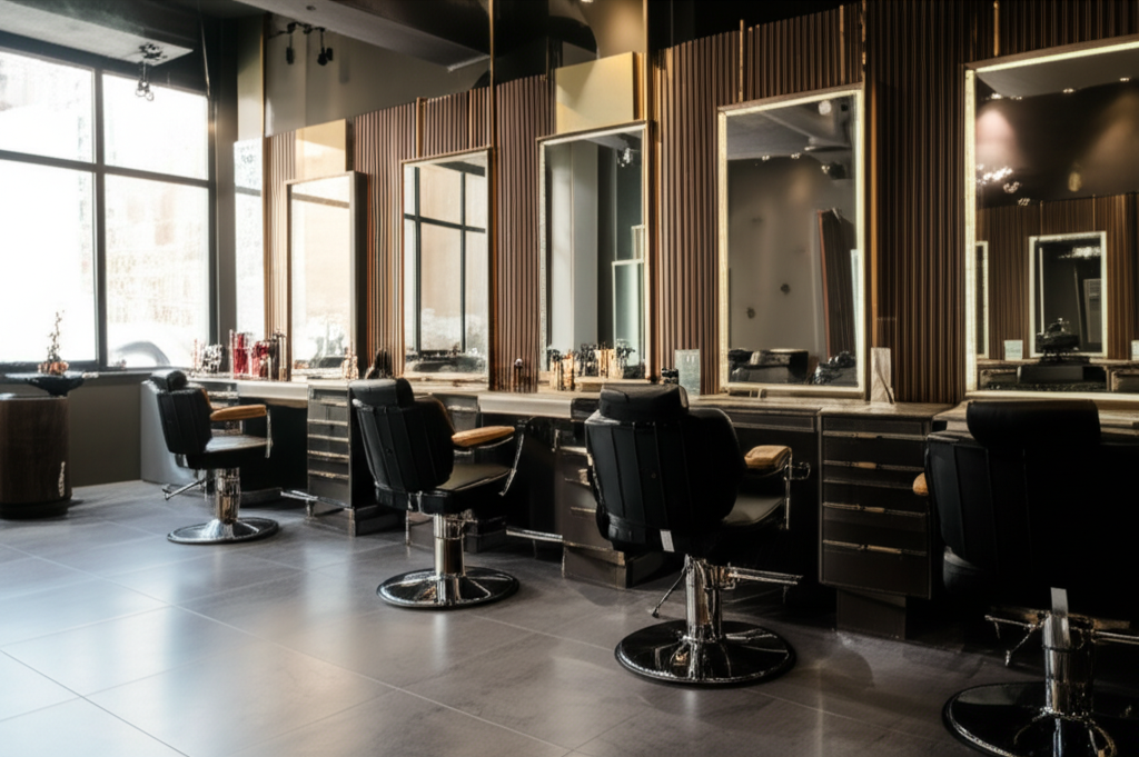 Upscale salon